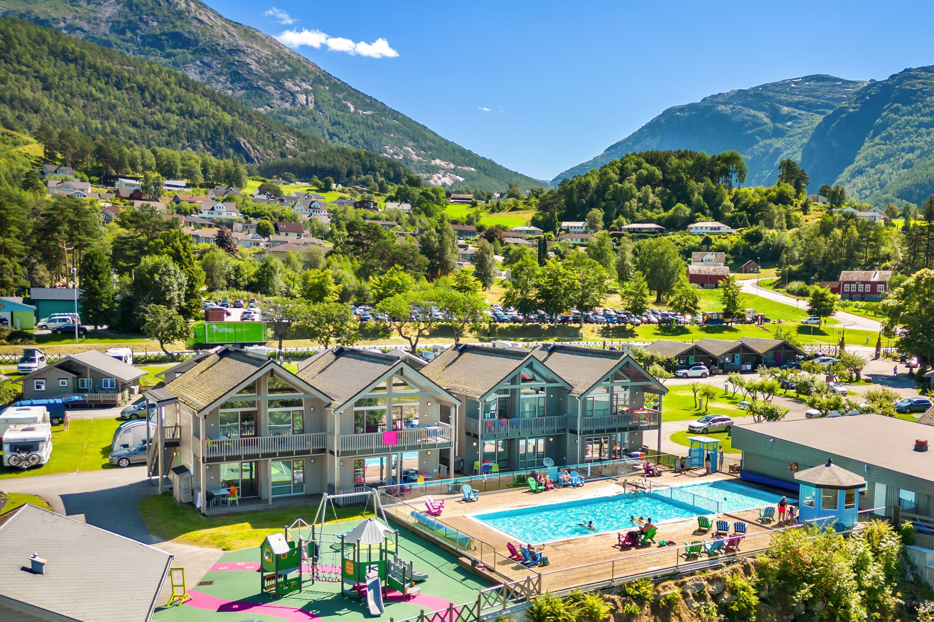 Mikkelparken Ferietun.