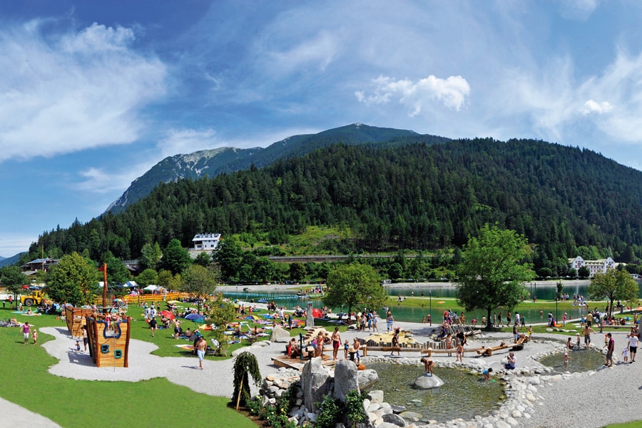 Camping Alpen-Caravanpark Achensee.
