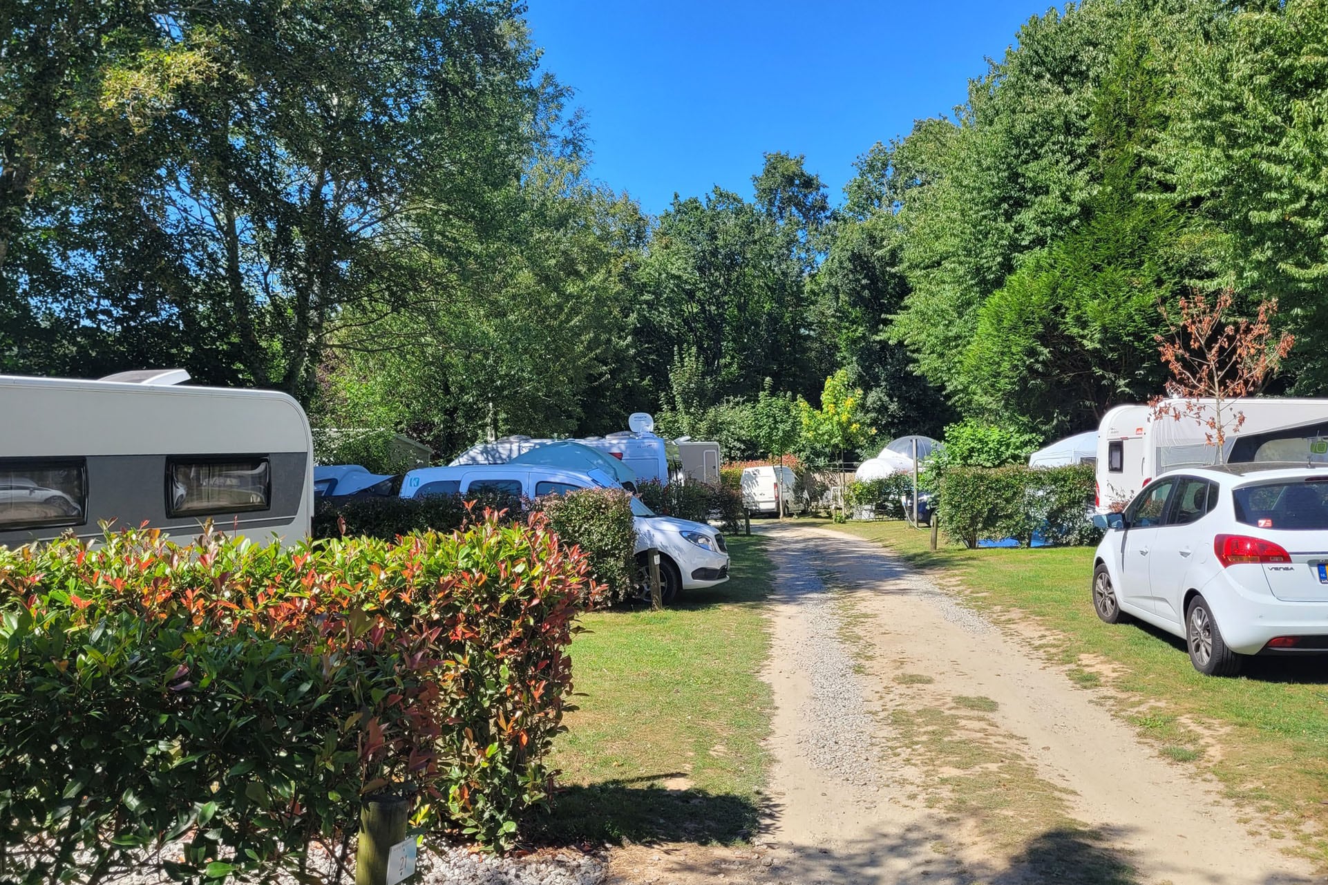 Camping des Cerisiers.