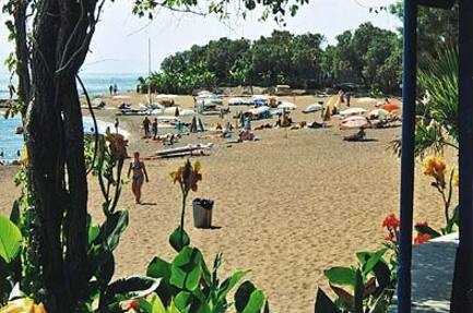 Campsite Aginara Beach