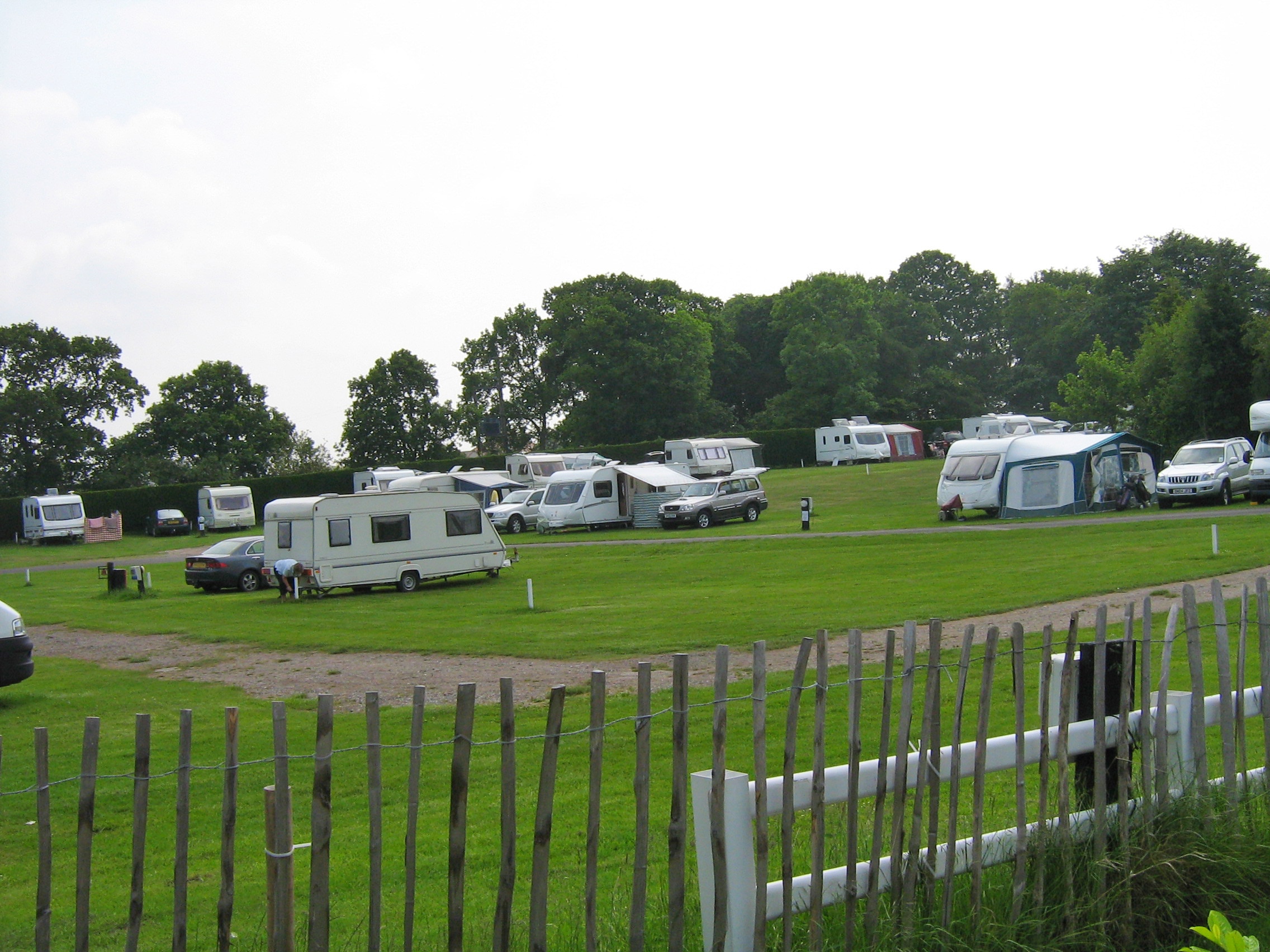 Market Rasen Racecourse Caravan Club Site
