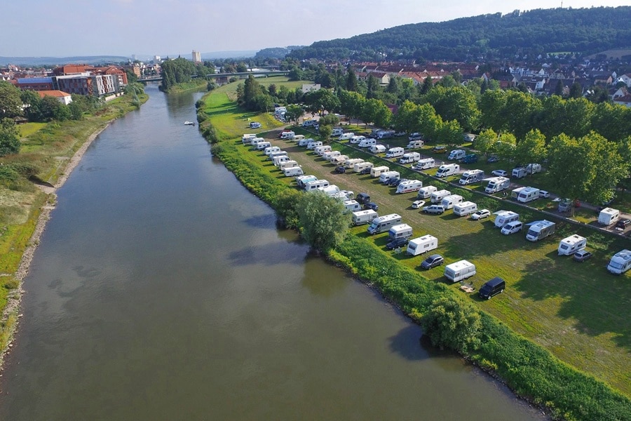 Campingplatz Hameln an der Weser