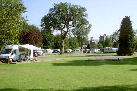 camping Hoddom Castle Caravan Park