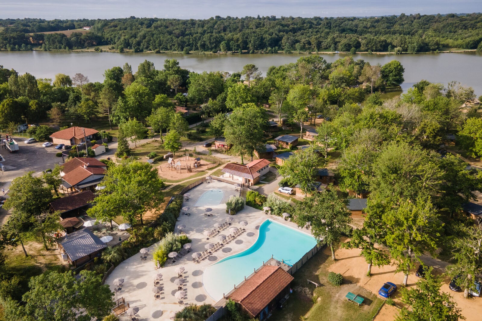camping Camping Huttopia Lac de l'Uby - Gers 