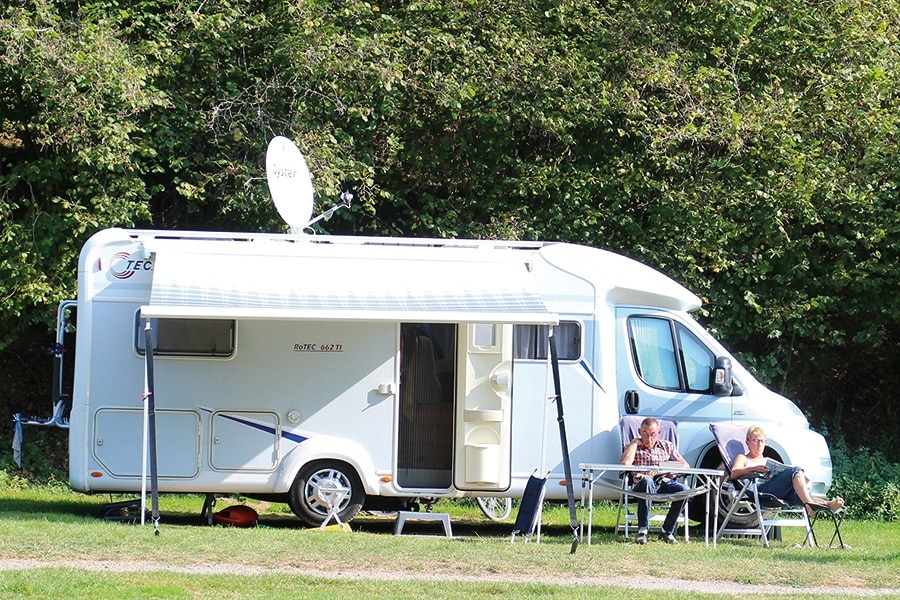 Camping in der Enz