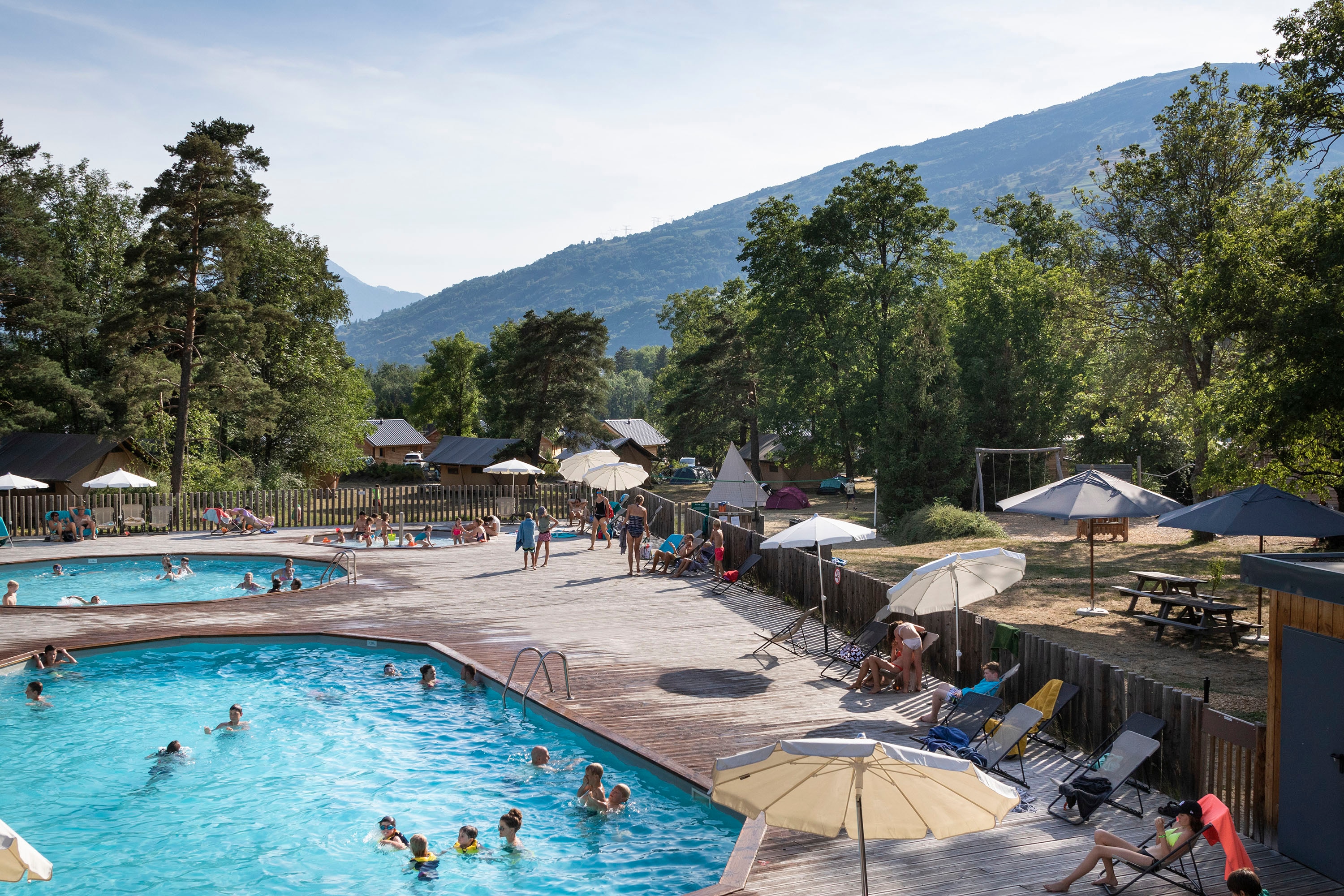 Camping Huttopia Bourg-St-Maurice