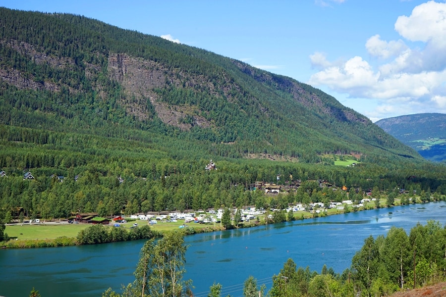 Hunderfossen Camping