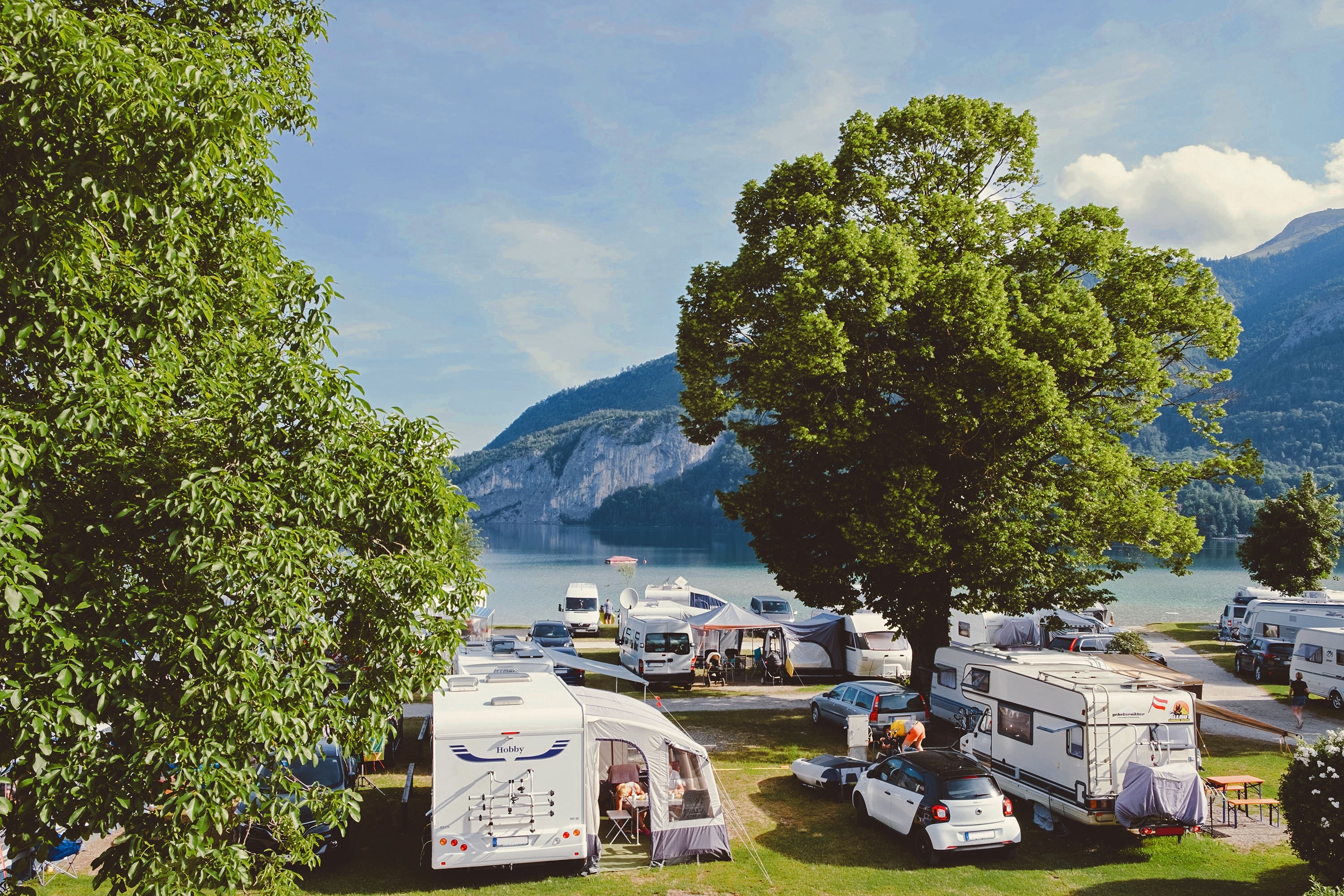 Romantikcamp. Wolfgangsee Lindenstrand
