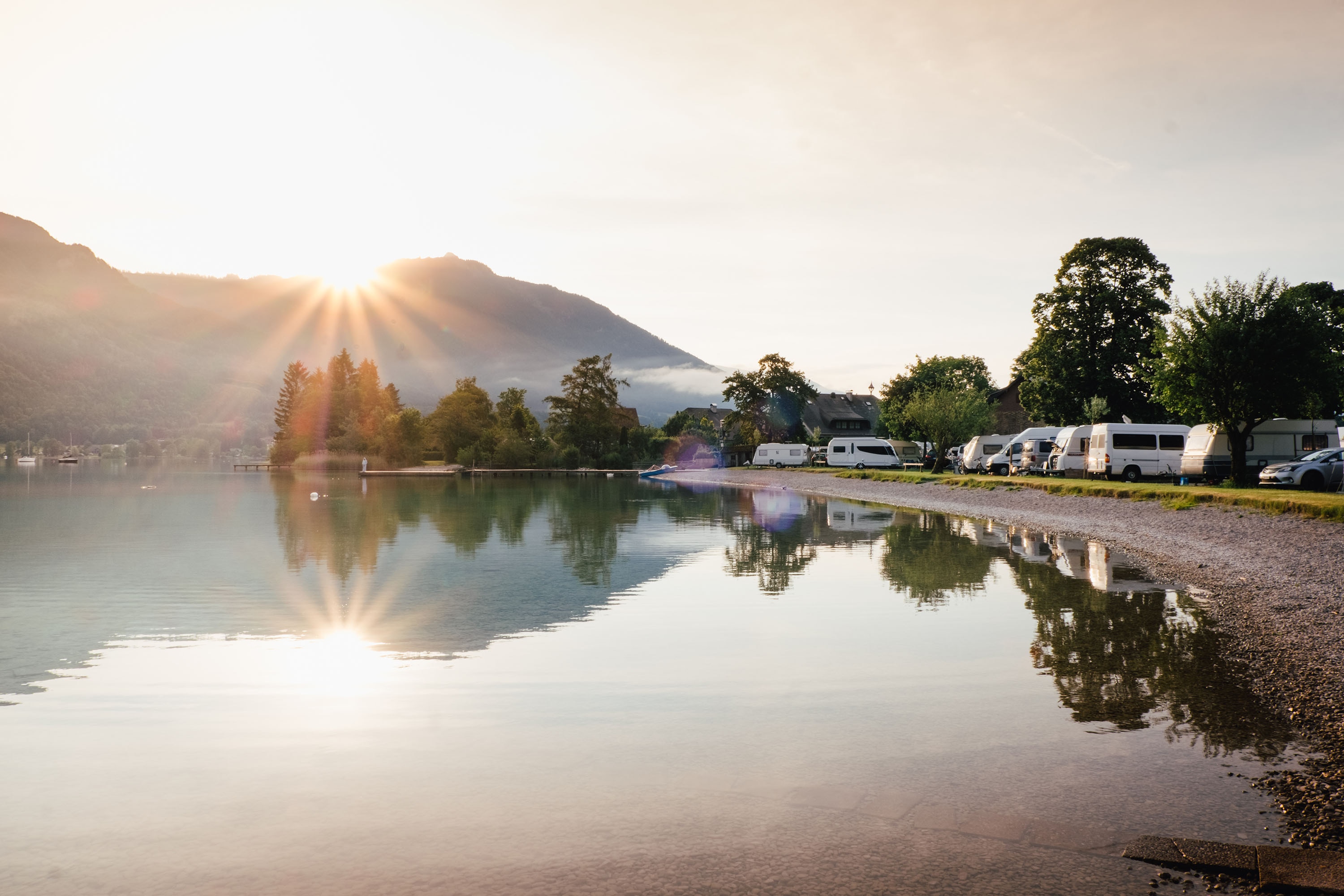 Romantikcamp. Wolfgangsee Lindenstrand