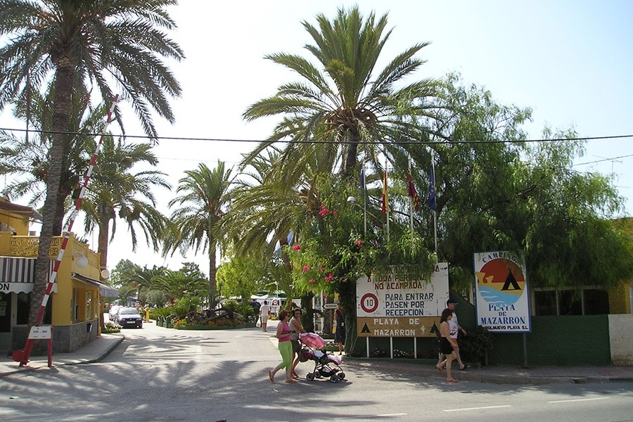 Camping Playa de Mazarrón