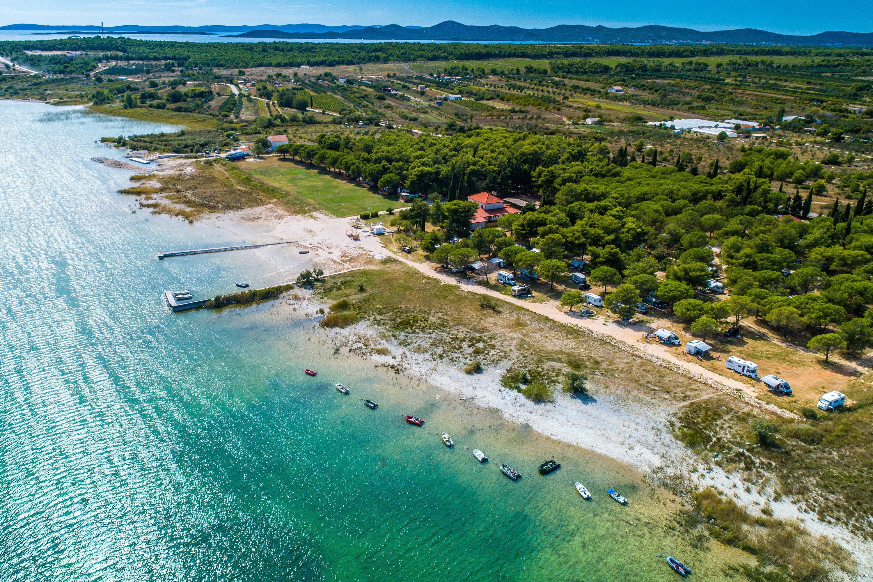 Camp Vransko lake - Crkvine