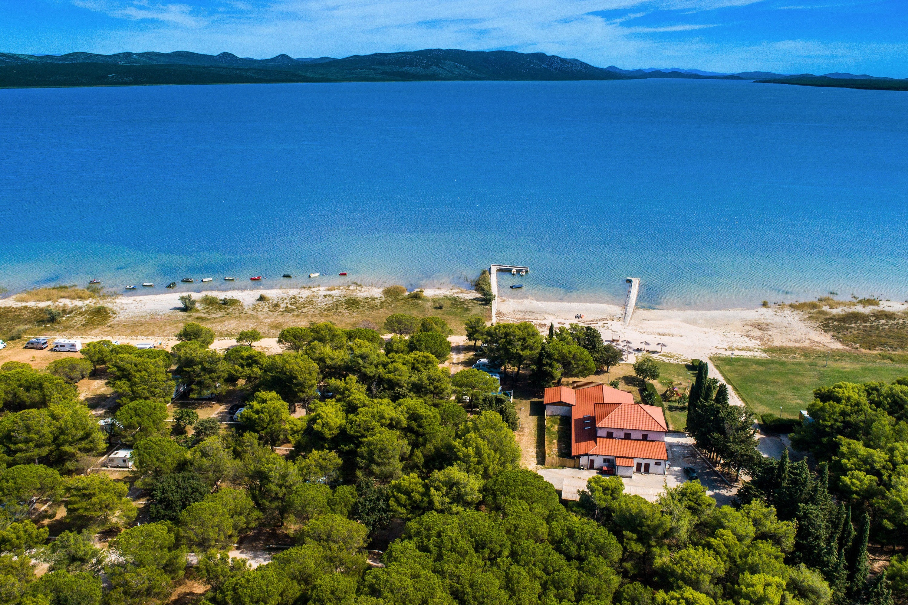 Camp Vransko lake - Crkvine