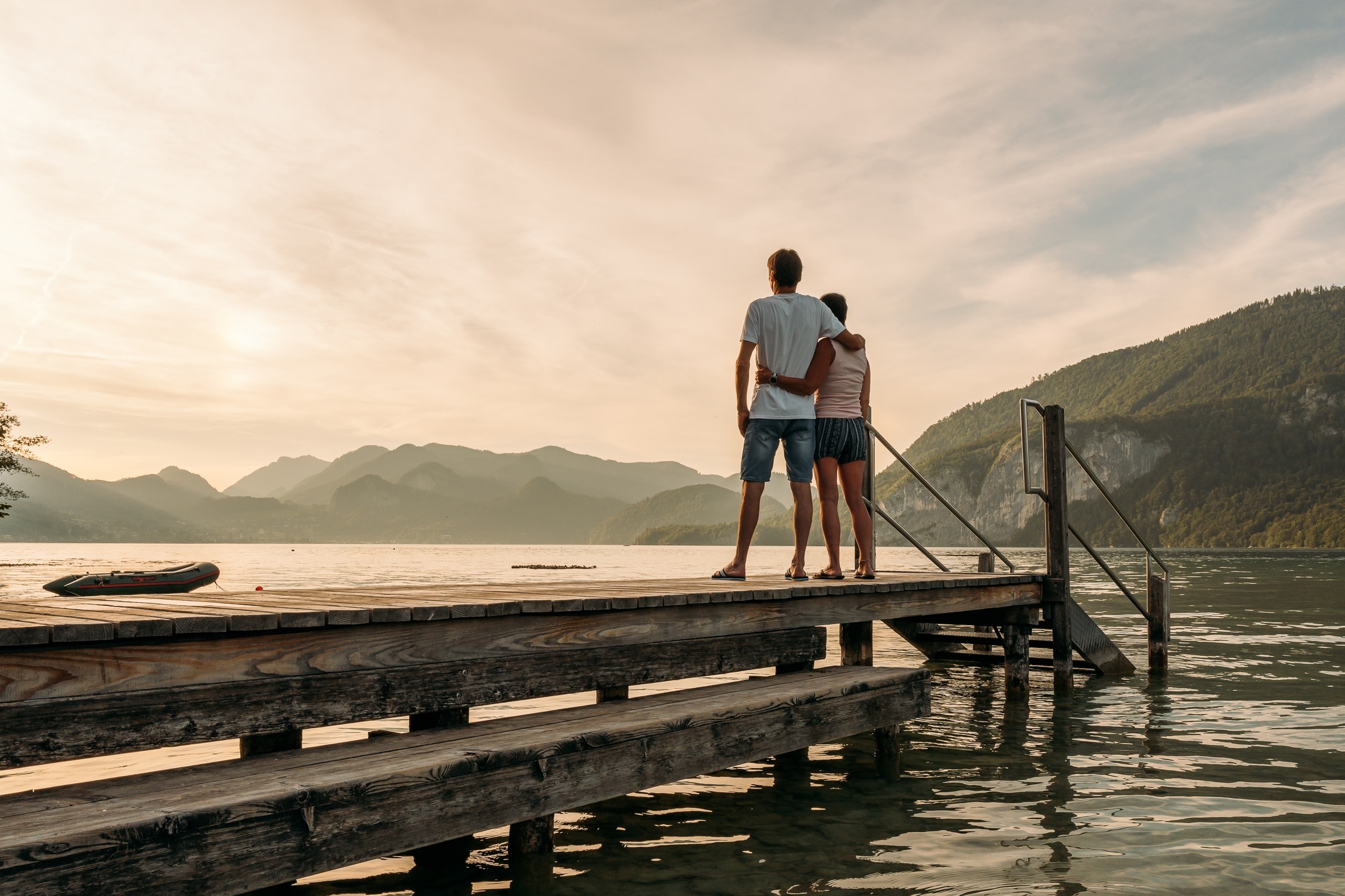 Paradiescamping Wolfgangsee Birkenstrand