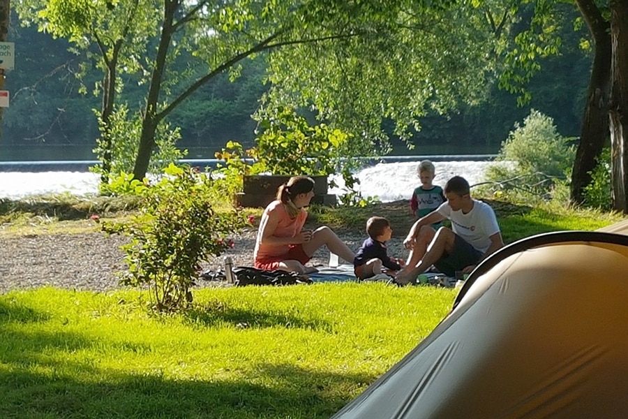 Camping de l'Ile