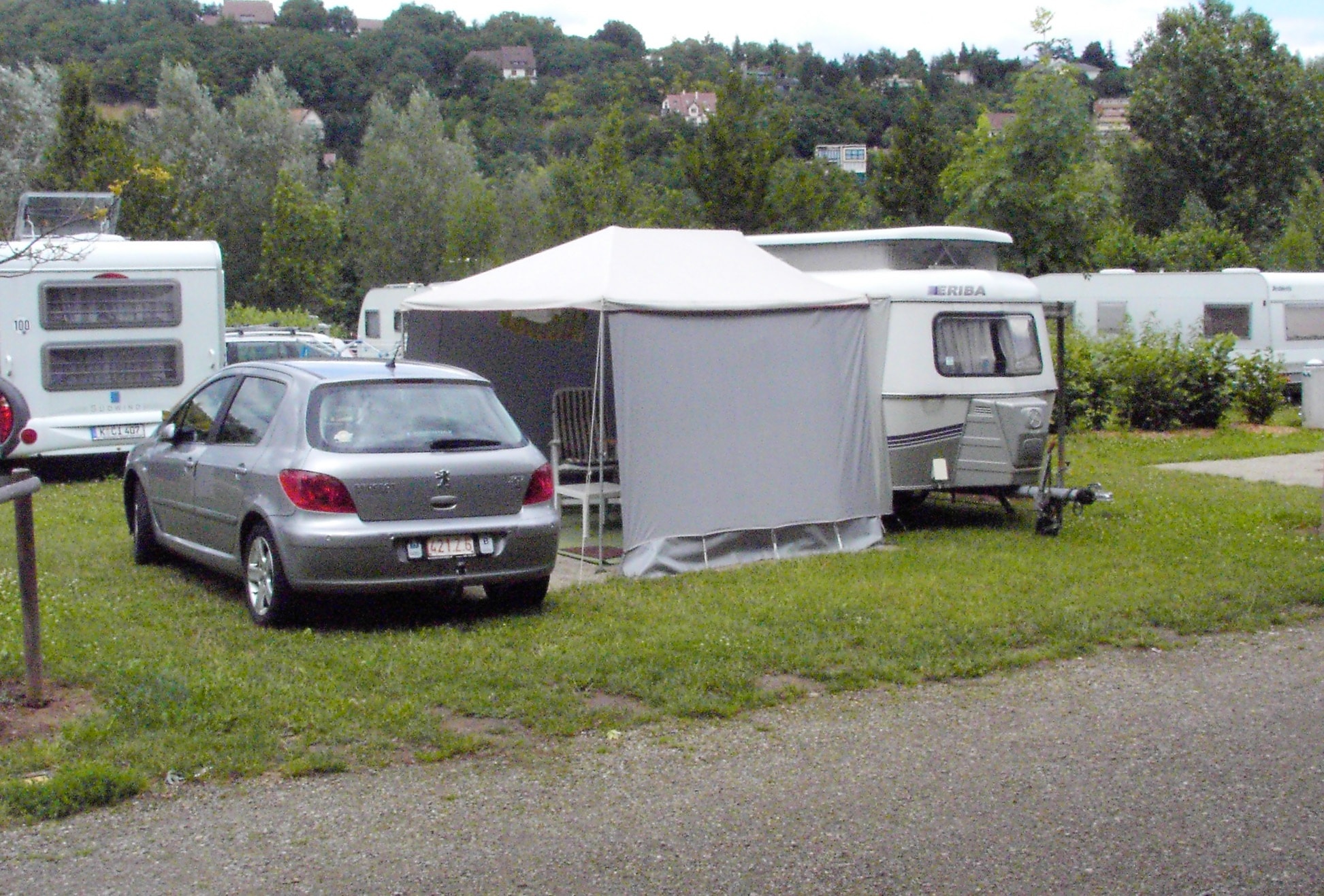 Camping Mun. Le Vallon de l'Ehn