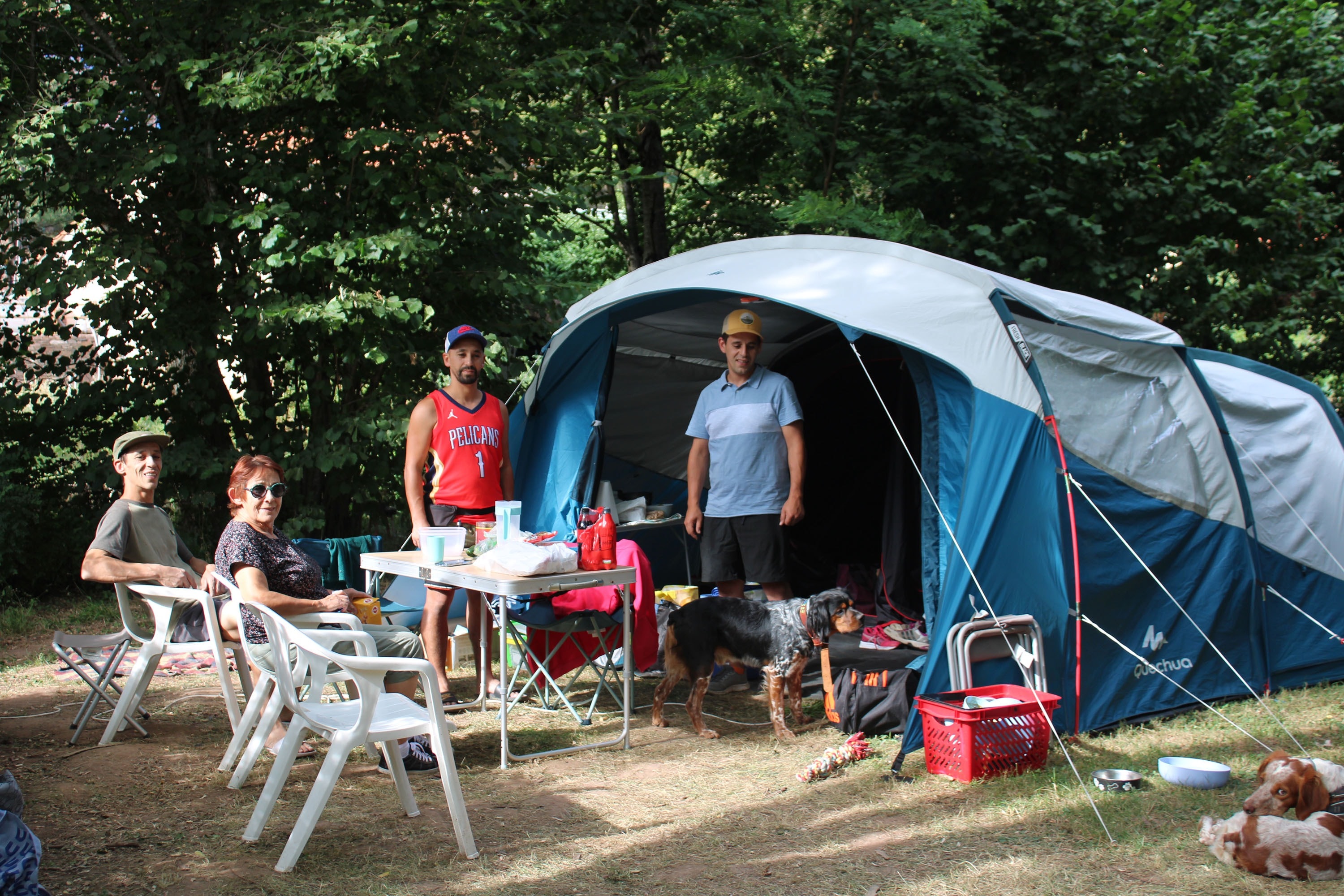 Camping Vert Lavande