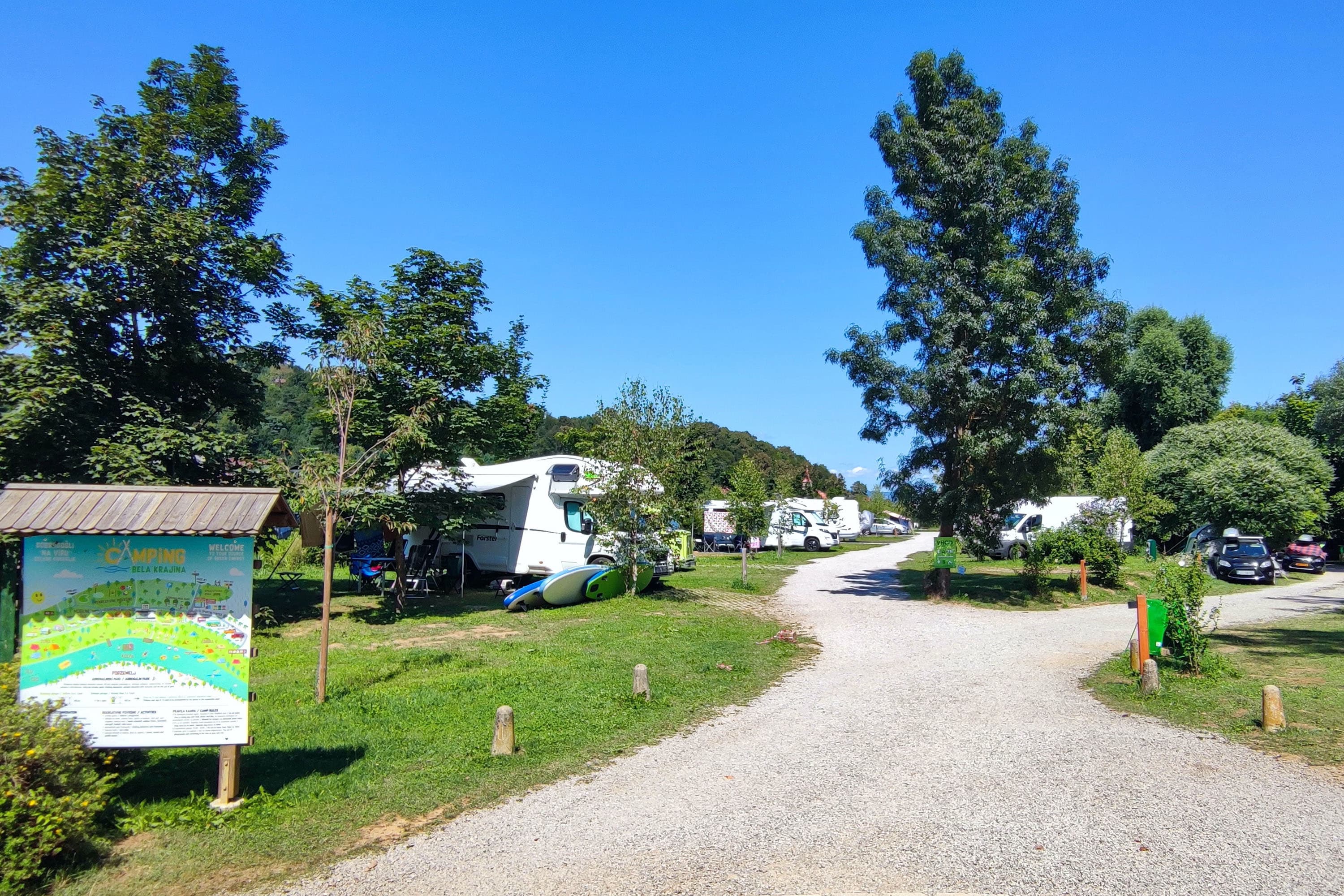 Camping Bela krajina - river Kolpa