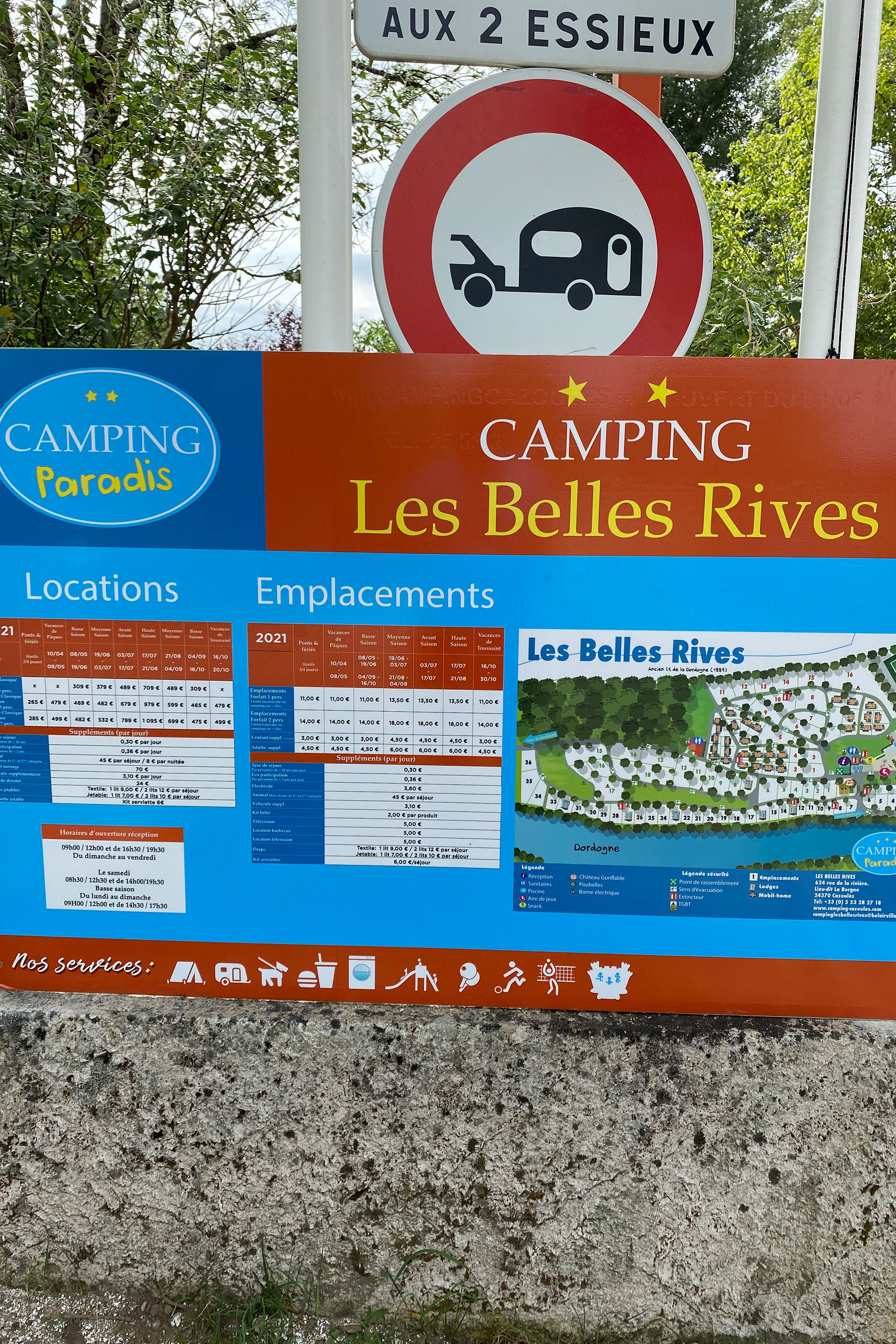 Camping Les Belles Rives