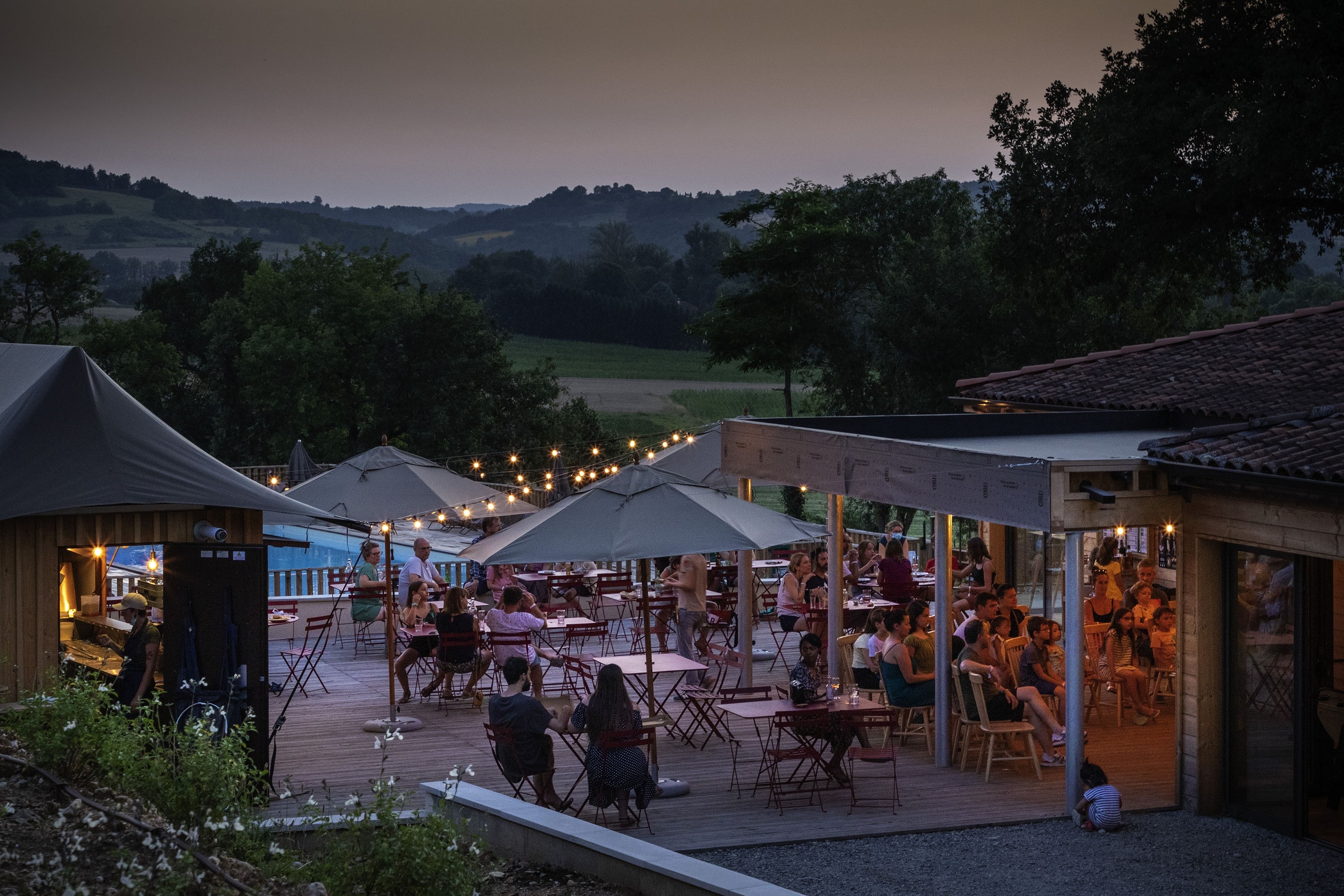 Camping Huttopia Pays de Cordes sur Ciel