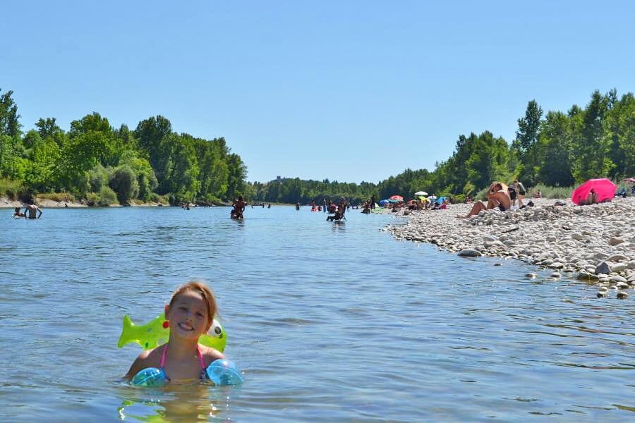 Camping Les Plages de l'Ain