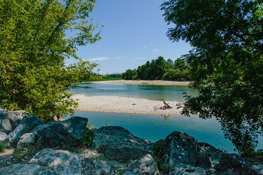 Camping Les Plages de l'Ain