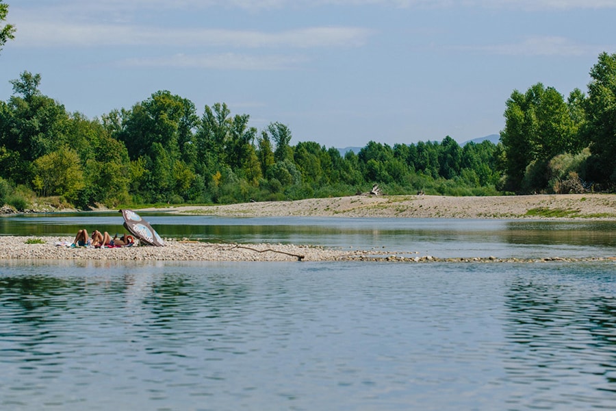 Camping Les Plages de l'Ain
