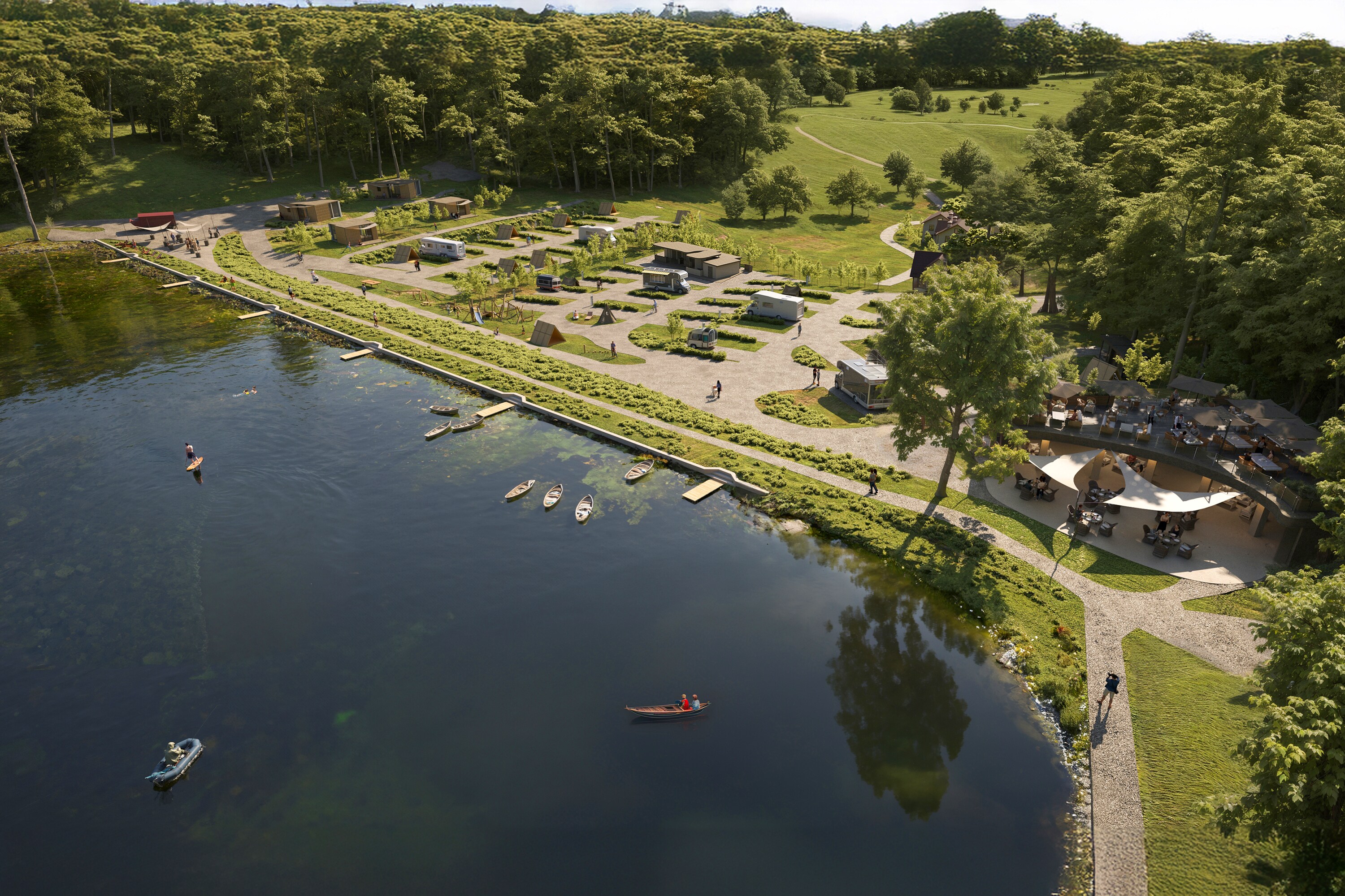 Camping Hafnersee, managed by Falkensteiner