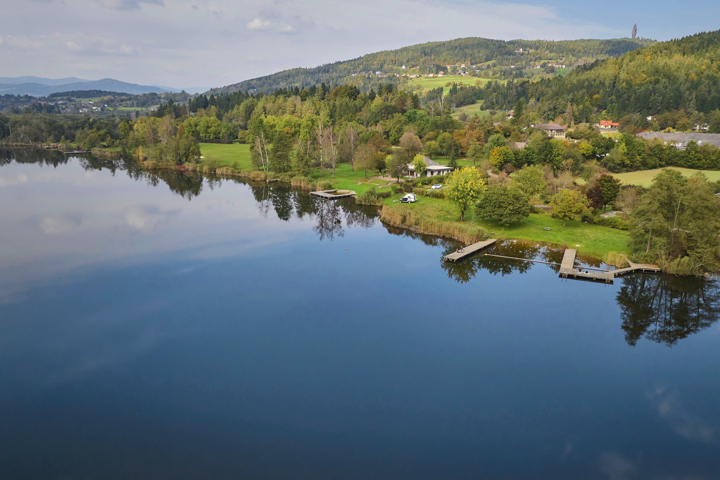 Camping Hafnersee, managed by Falkensteiner