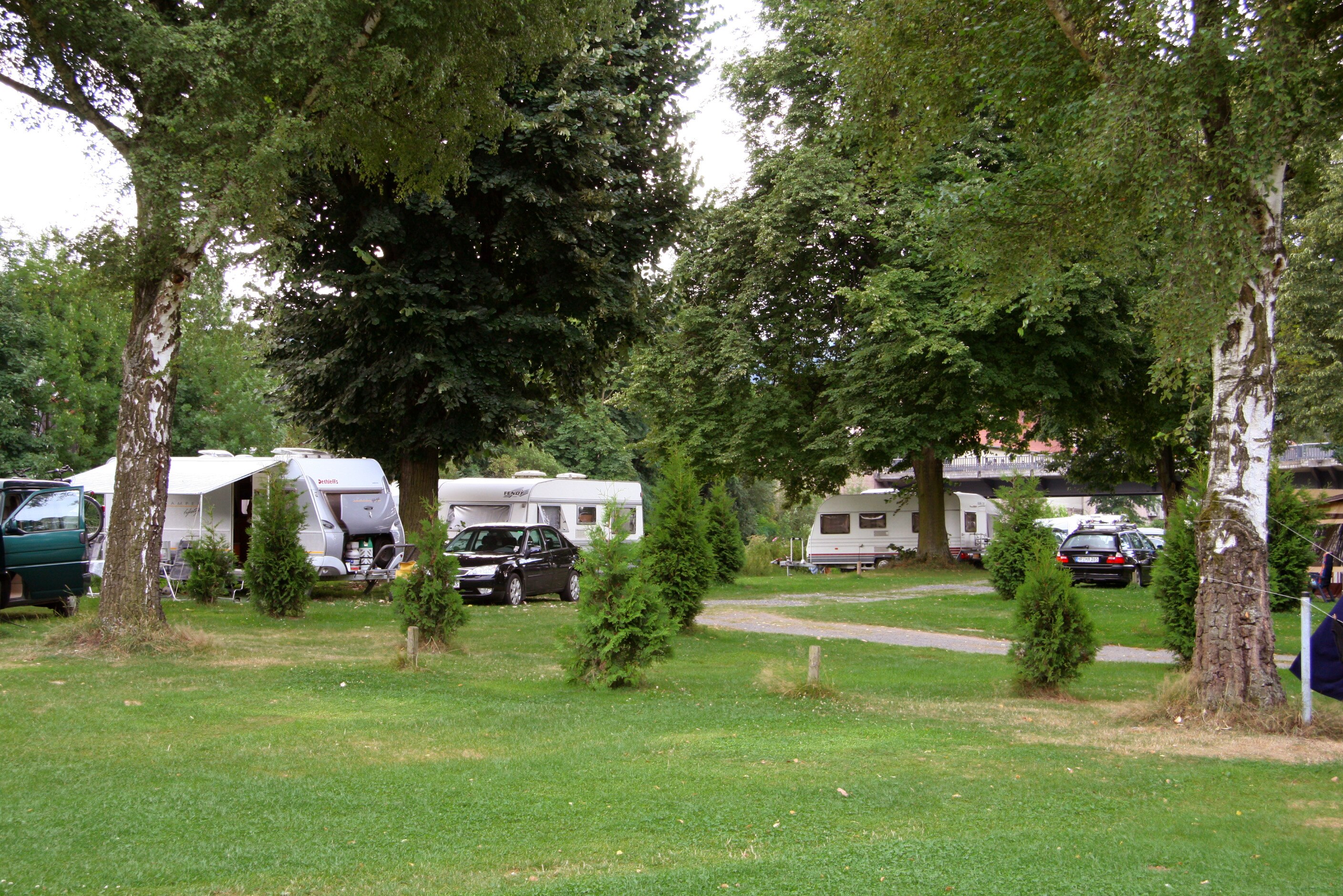 Camping Hann. Münden Grüne Insel Tanzwerder