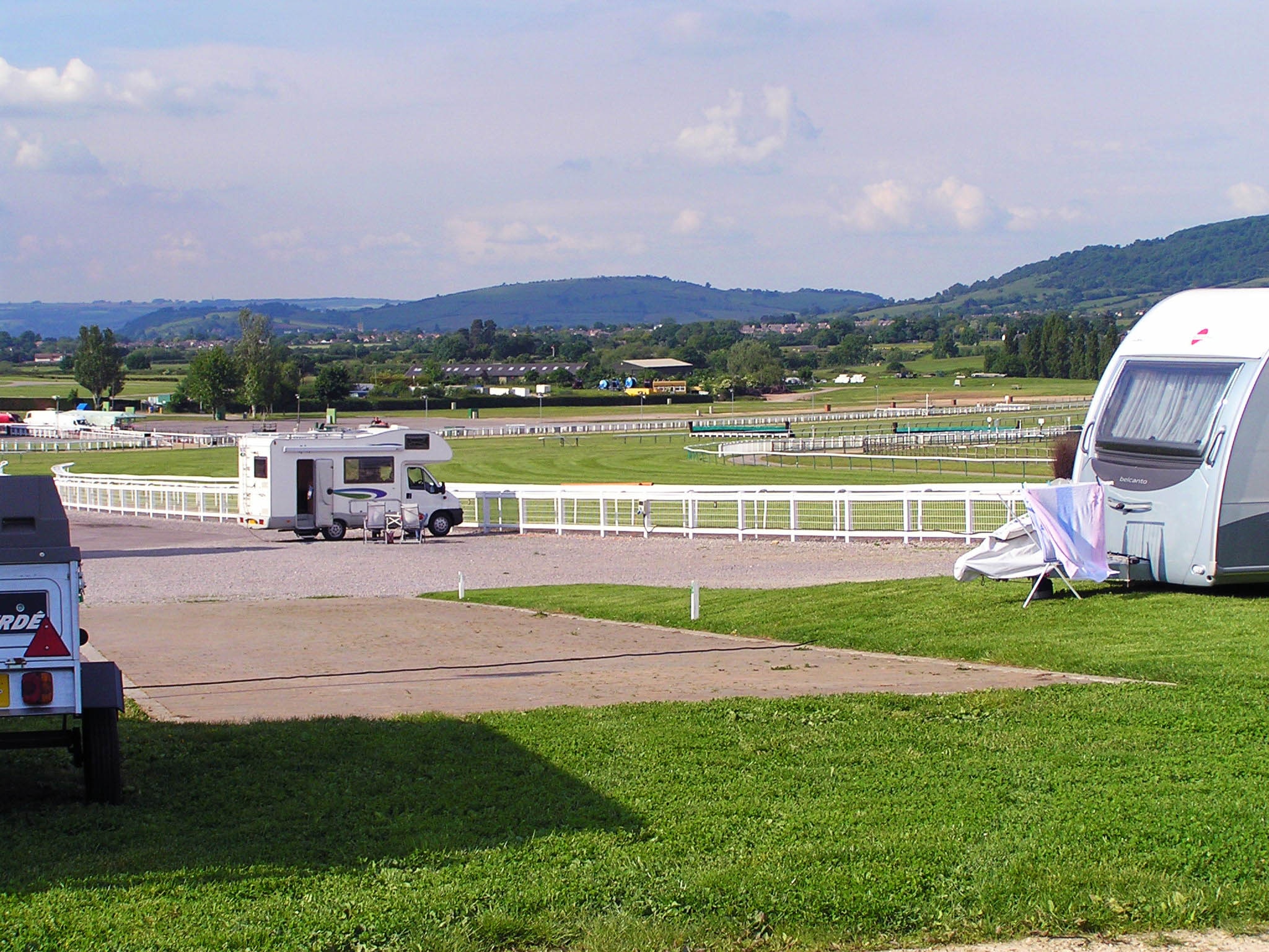 Cheltenham Racecourse Caravan Club Site