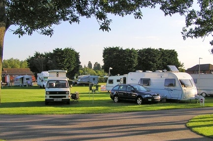 Tewkesbury Abbey Caravan Club Site