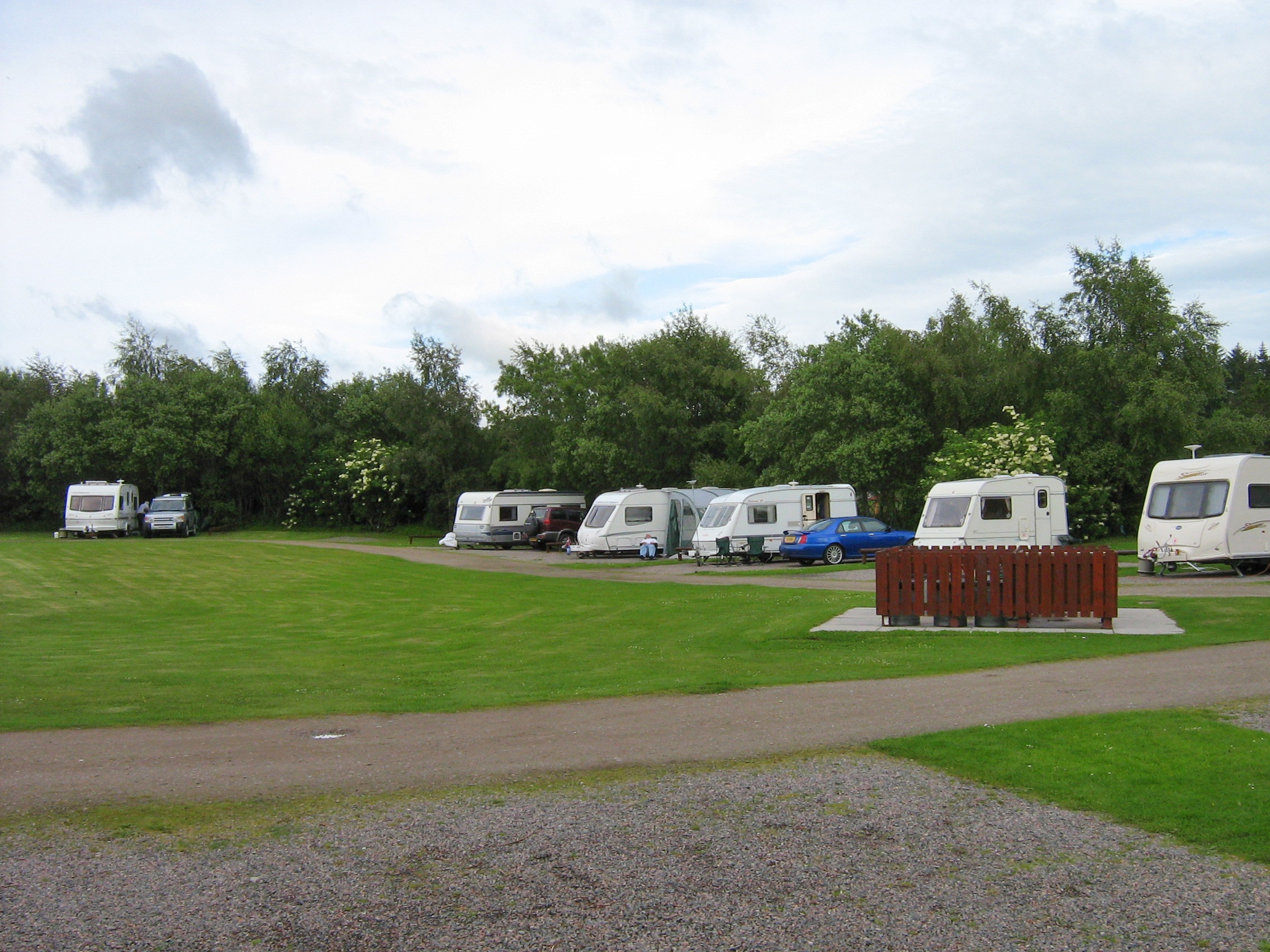 Huntly Castle Caravan Park