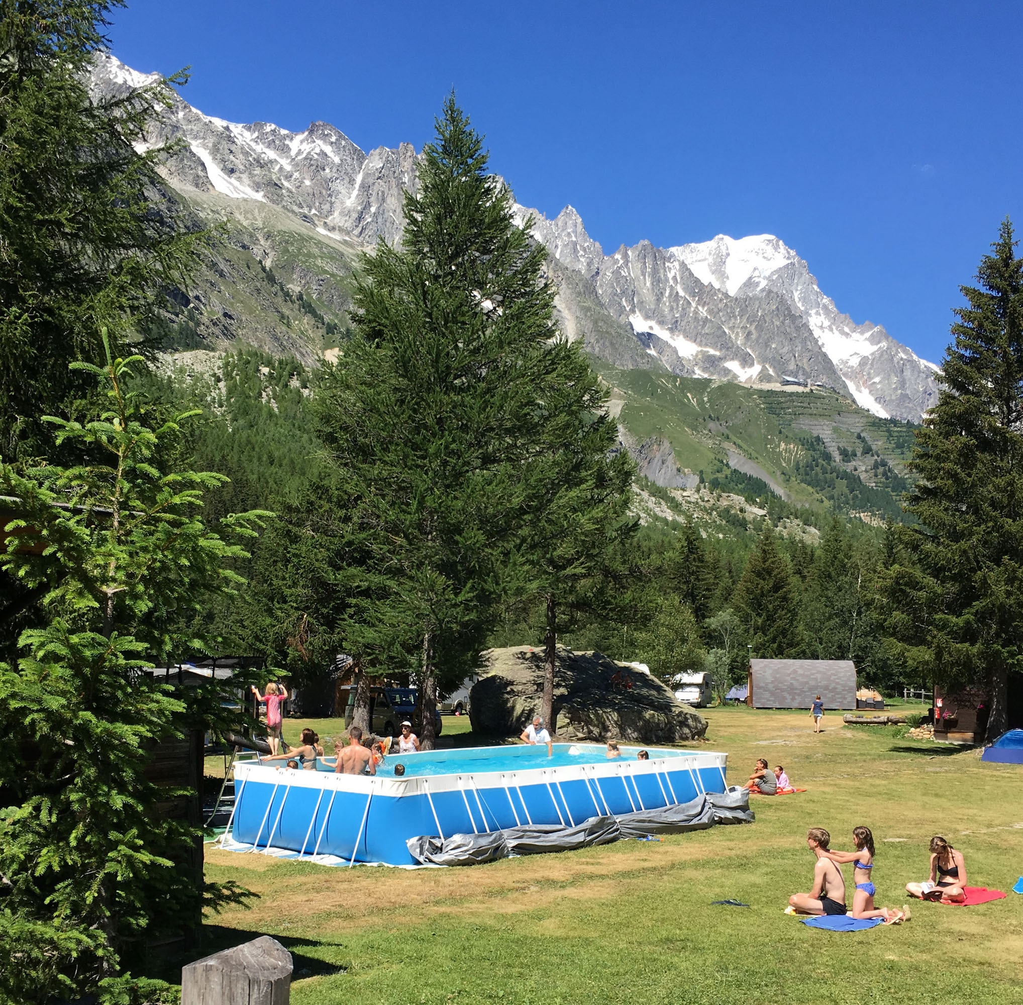 Camping Monte Bianco 'La Sorgente'