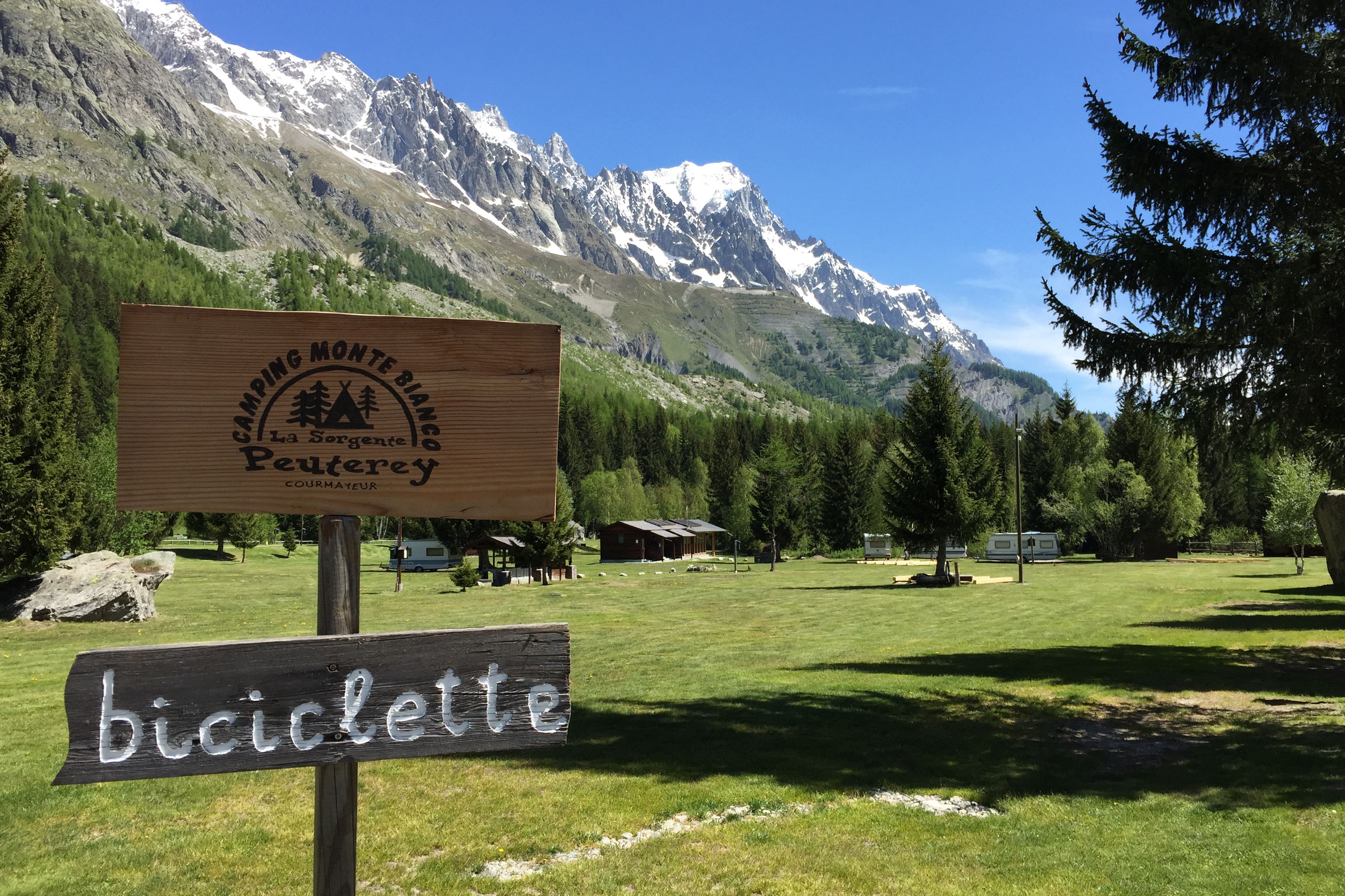 Camping Monte Bianco 'La Sorgente'