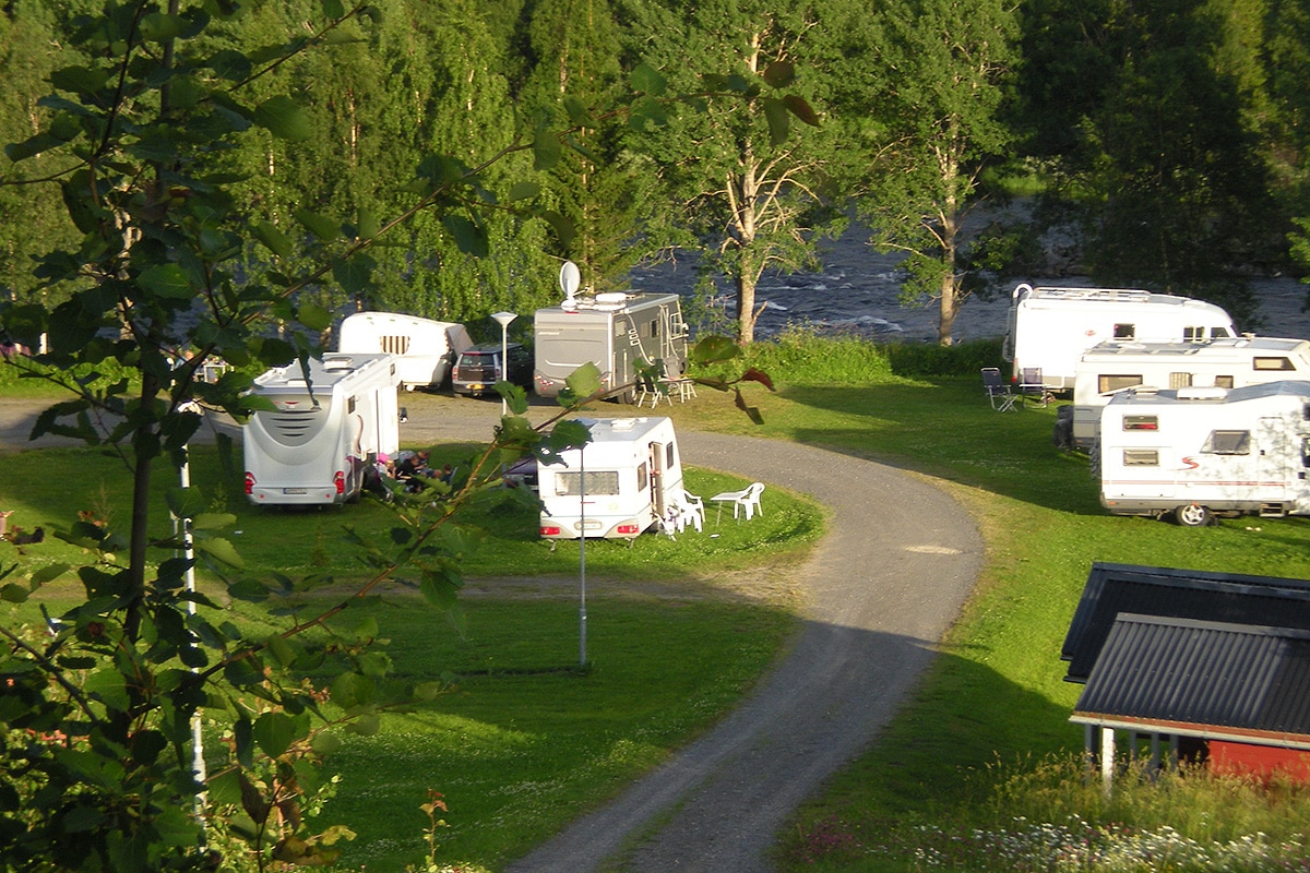 Ristafallet Camping