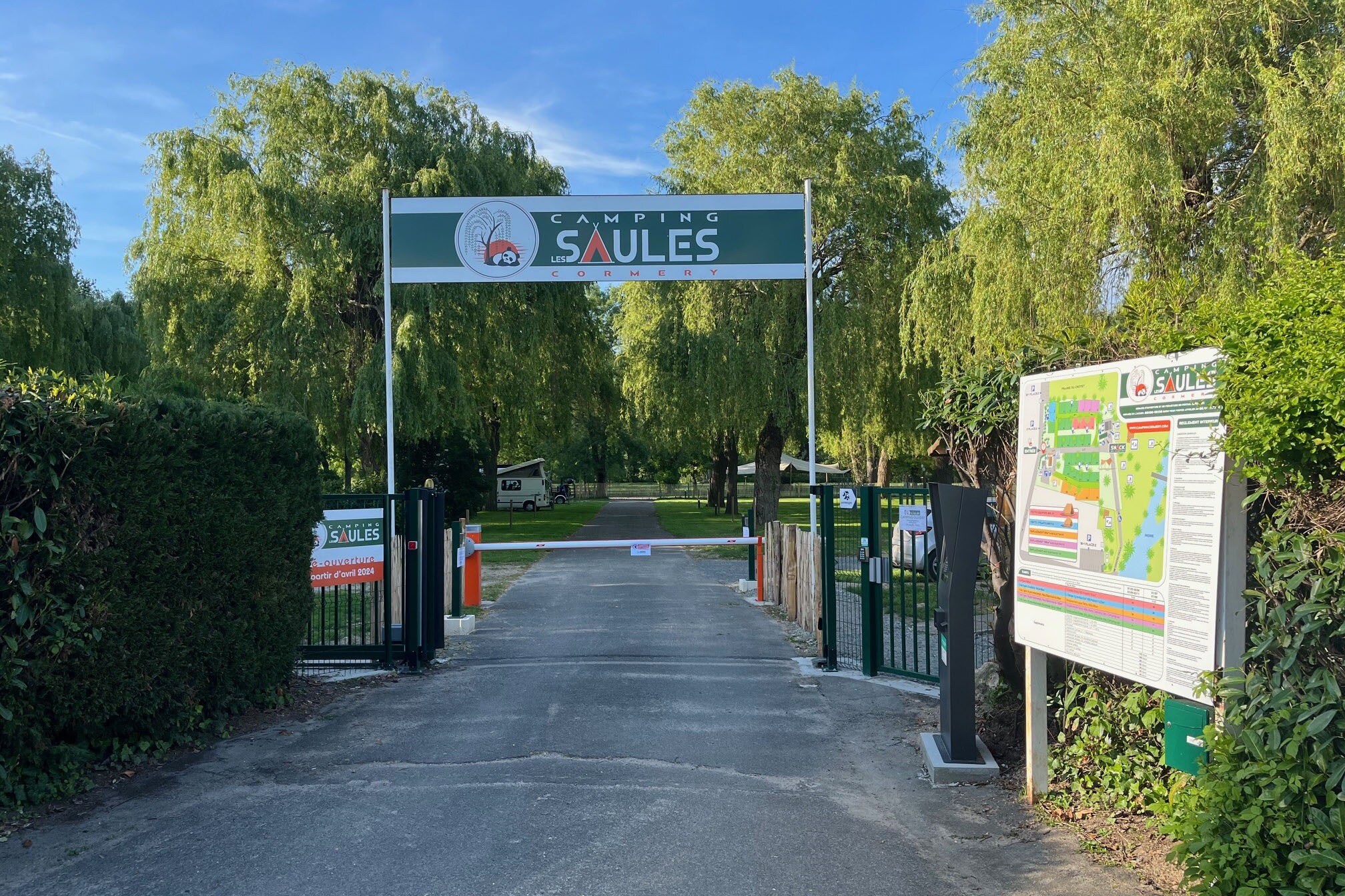 Camping Les Saules de Cormery