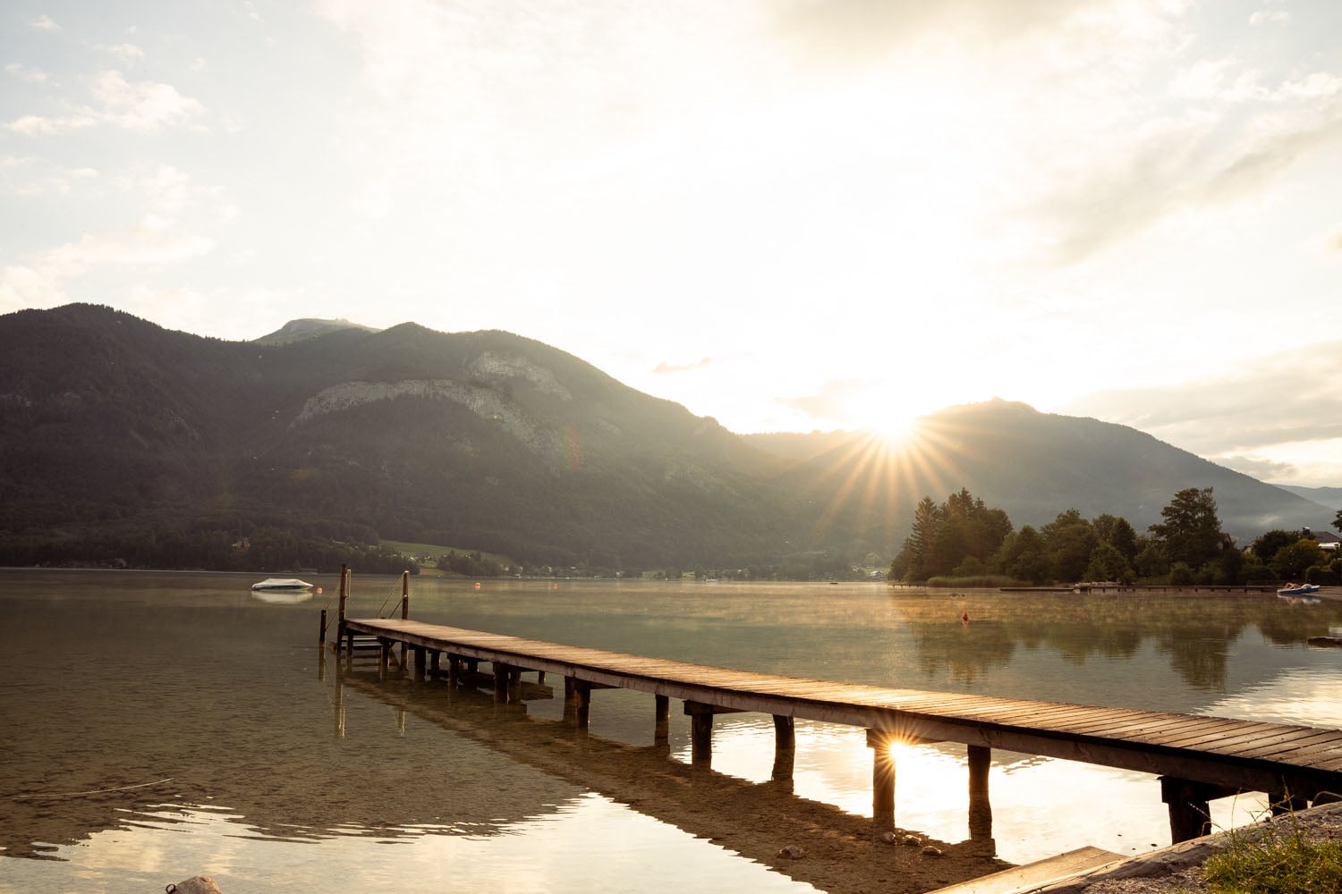 Paradiescamping Wolfgangsee Birkenstrand