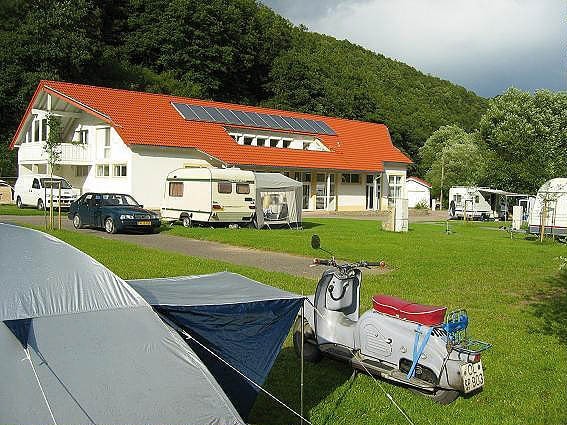 Camping in der Enz