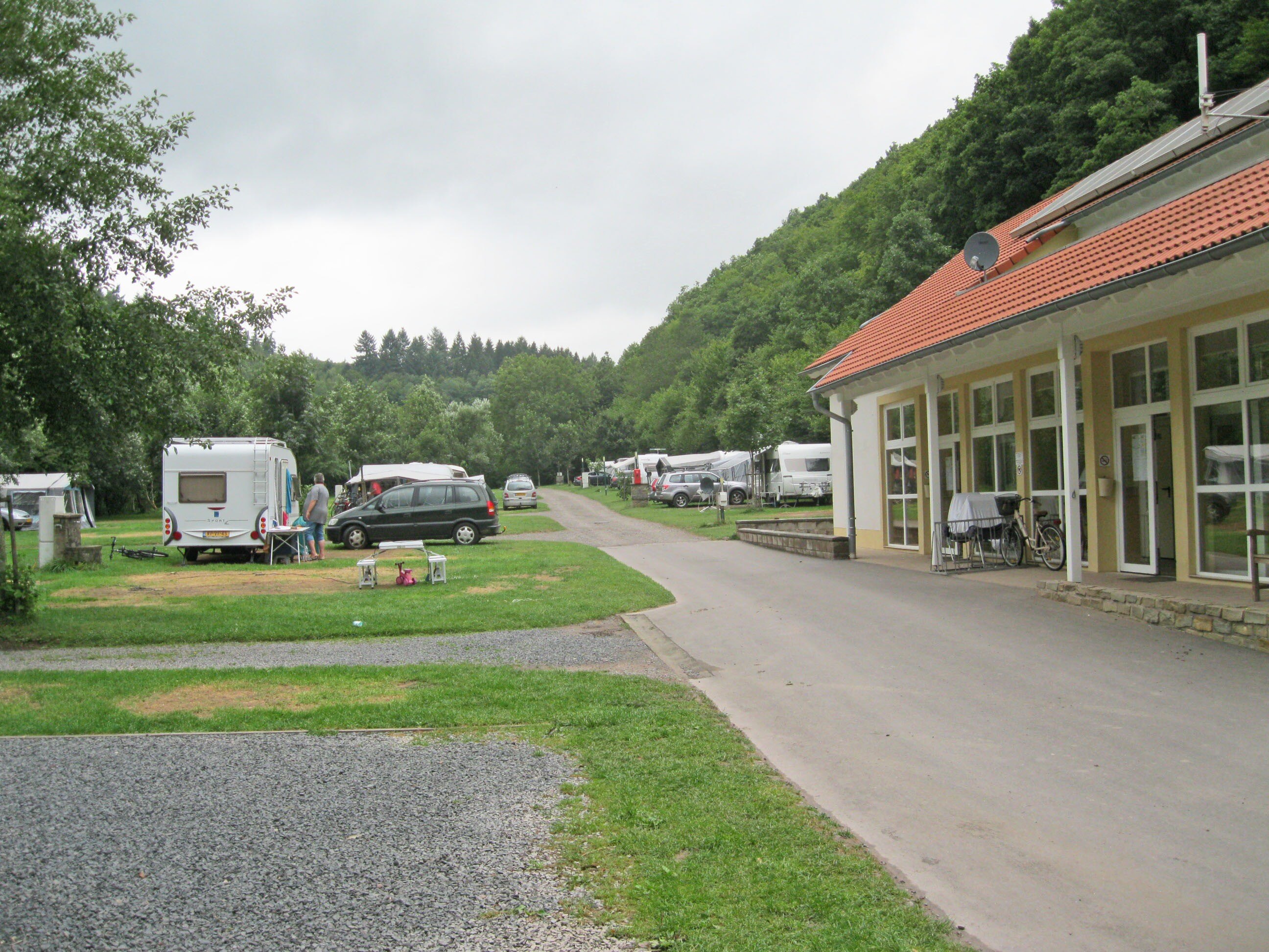 Camping in der Enz