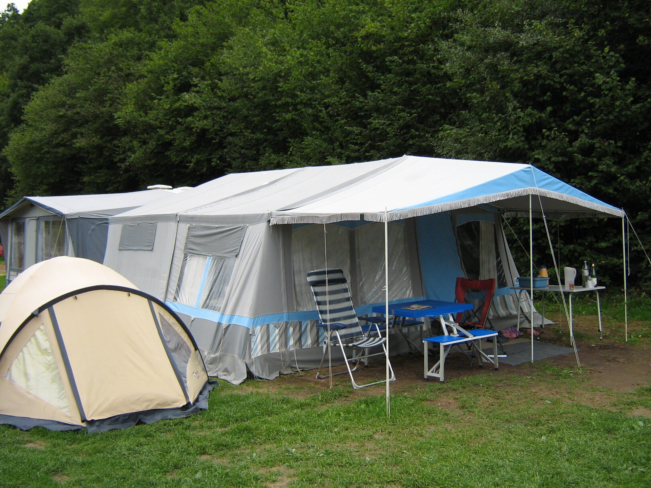 Camping in der Enz