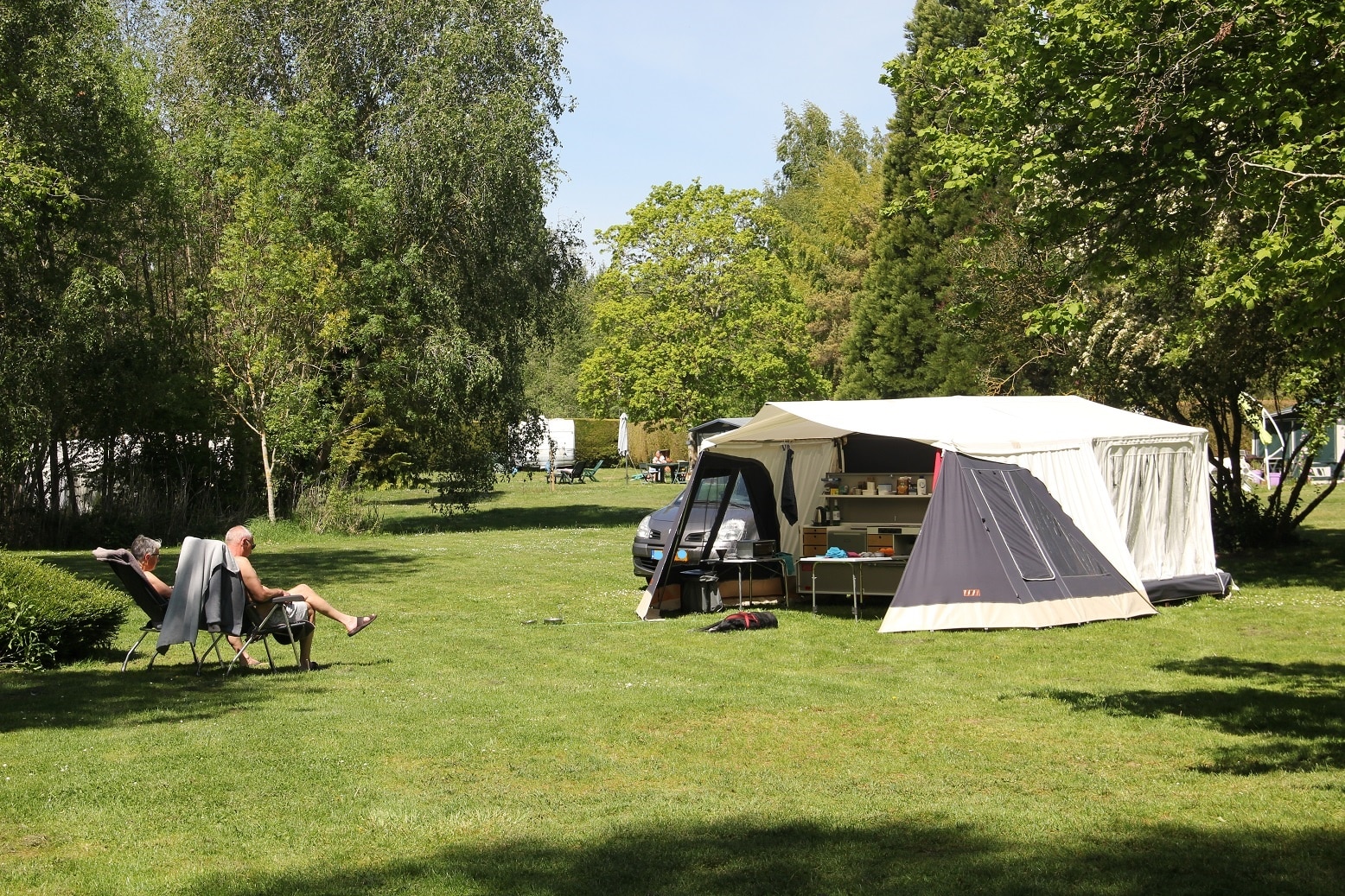 Camping Ile de Boulancourt.