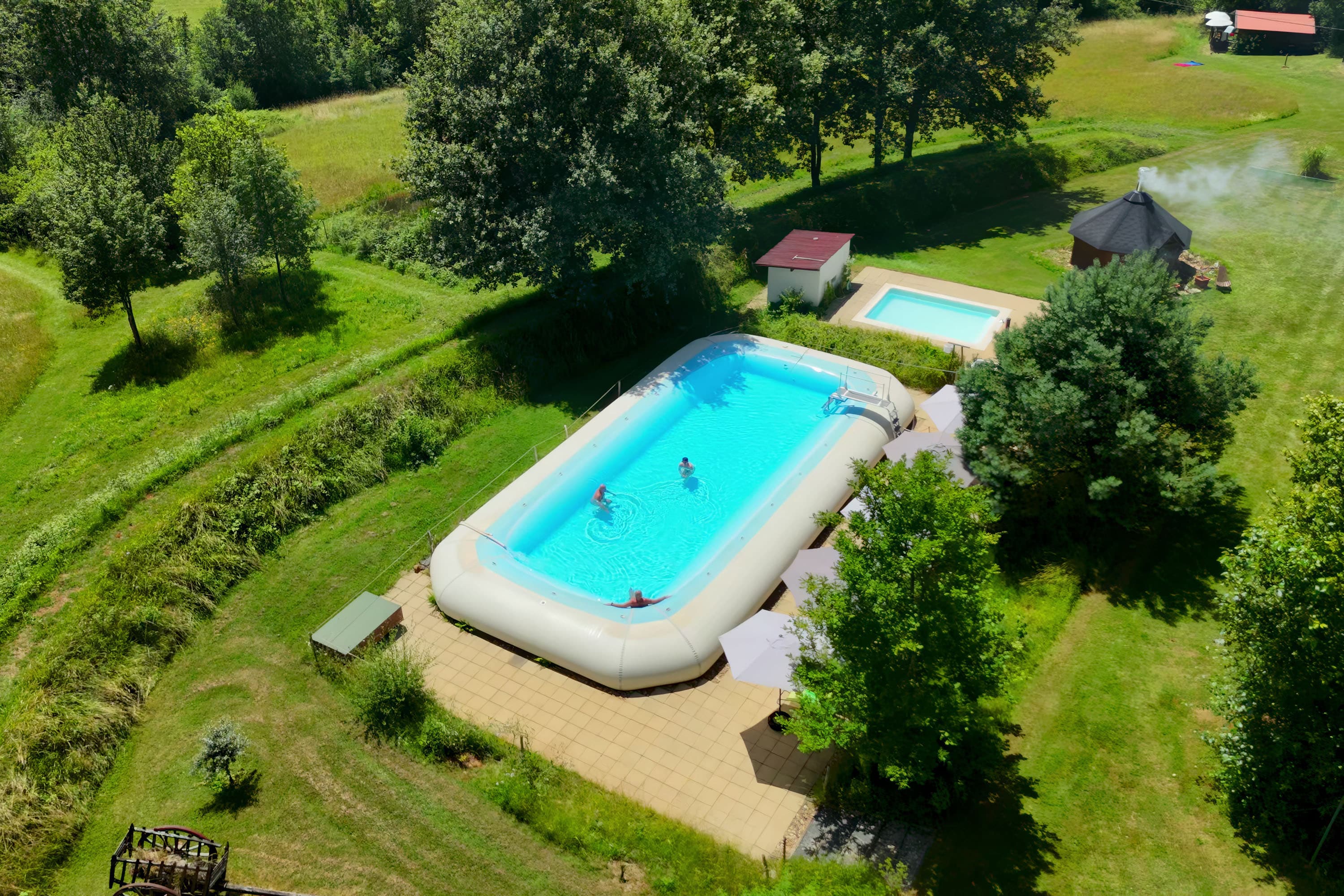 Camping Le Coteau de l'Herm.