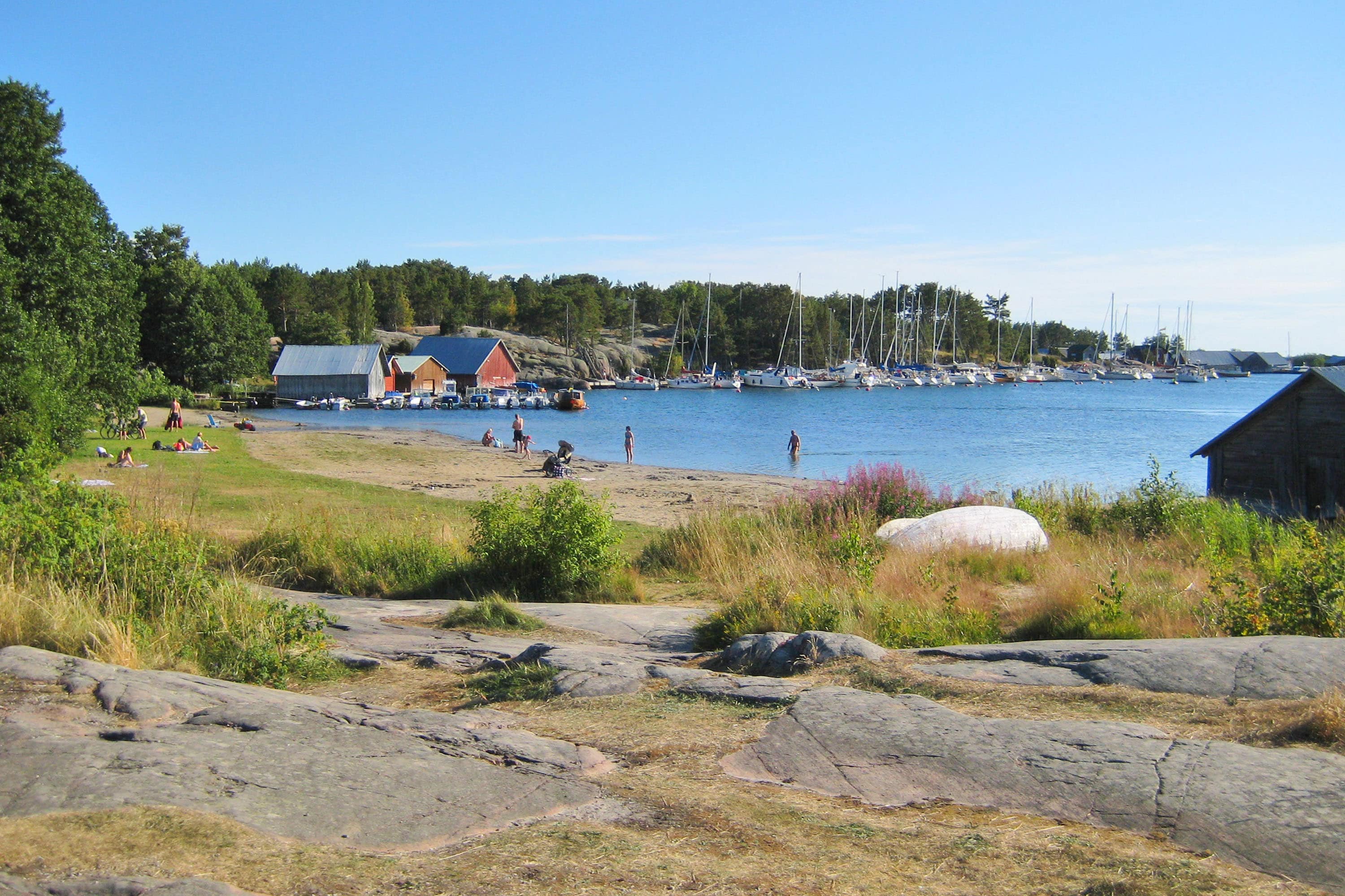 Exterior view of Käringsunds Camping in Eckerö